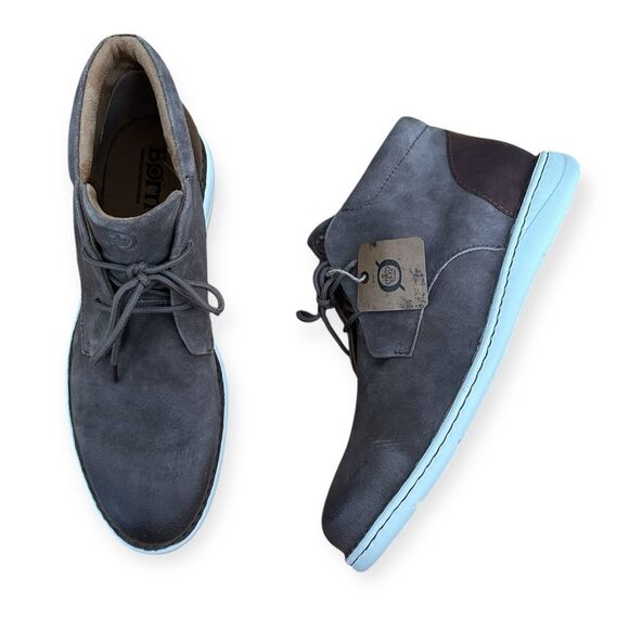 SOLD:Born Theo Chukka Suede Boots New Size 13 Brown - Picture 8 of 8